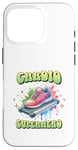 Coque pour iPhone 16 Pro Chaussure de course mignonne de super-héros de tapis roulant