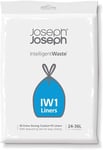 Joseph Joseph IW1 Bin Liners: General Waste Bags with Drawstring - Pack of 20