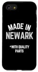 Coque pour iPhone SE (2020) / 7 / 8 Made In Newark - Slogan amusant Born In Newark