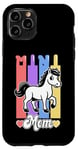 Coque pour iPhone 11 Pro Mini Maman Cheval équestre miniature