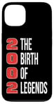 Coque pour iPhone 13 Anniversaire 2002 La naissance des légendes