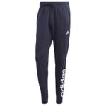 adidas Essentials Single Jersey Tapered Elasticized Cuff Logo Pants, størrelse Small