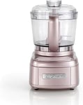 Cuisinart Mini Prep Pro, Compact Mini Food Processor, Onion Chopper, Mixer Grinder, Spice blender, Pulse function and drizzle holes, 900 ml Capacity, Dishwasher safe, Easy to use, Pink