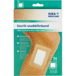 Svea Medicare Sterilt Snabbförband Vattentätt 6x7 cm