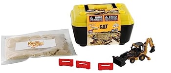 Carrera - 37085964 - Cat Micro Metal Diecast, Chargeuse-Pelleteuse 420E - Kit Playbox