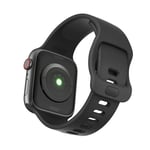 Apple Watch Ultra 49mm Armband i silikon, svart