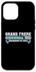 Coque pour iPhone 12 Pro Max Grand Frère 2025 Cadeau Annonce Grossesse Original