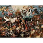 Pieter Bruegel The Elder The Fall Of The Rebel Angels Art Print Canvas Premium Wall Decor Poster Mural