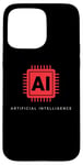 Coque pour iPhone 15 Pro Max Technologie de puce informatique intelligence artificielle IA