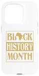 Coque pour iPhone 15 Pro Black History months Black Power Fist Pride African American