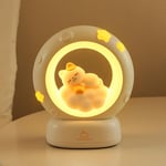 Ccykxa - Veilleuse Enfant Lampe Chat Veilleuse Bebe Rechargeable Lampe de Chevet avec Minuteur Lampe de Nuit Maternité Veilleuse Nomade Cadeau