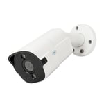 PNI IP818J POE Bullet 8MP Blacklight Video Surveillance Camera 2.8mm Lens Outdoor White