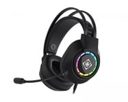 Deltaco Gaming DH220 Trådbundet RGB Gaming Headset - Svart