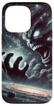 Coque pour iPhone 13 Pro Angry Black Galaxy & Stars Violet Galaxy Night Sky & Stars