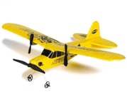 Carson 500505029 Stinger 340 2.4G RTF - modèle de vol télécommandé, Avion RC, avec Piles et télécommande, 100% prêt à Voler, Jaune