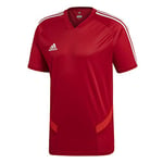 adidas Tiro19 Training Jersey Maillot d'entraînement Homme, Power Red/White, FR : S (Taille Fabricant : S)