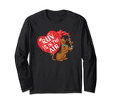 Scooby-Doo Valentine's Day Ruv is in the Air Long Sleeve T-Shirt