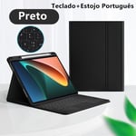 (Redmi Pad 10,61 tuuman portugalilainen musta) Näppäimistökotelo Xiaomi Redmi Pad 2022 -puhelimelle Xiaomi Mi Pad 5/5 Pro Mi Pad 6/6 Pro 11 tuuman tabletin suojus Mi Pad 5 Prolle 12,4 tuuman tietokoneen kuoret ja kalvot