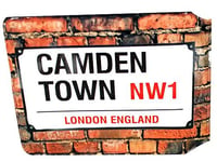 Camden Town Brick Credit Card Bus Pass Wallet Slimline Travel Rail Ticket Holder Cover for Oyster Business Zip ID Card - Bifold - Party Bag Gift School Leaver Uni (2X Wallets)