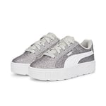 PUMA Karmen Glitz PS Basket, Gray Violet-Gray Violet, 31 EU