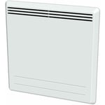 Carrera - radiateur a inertie Fonte Double coeur Fonte + Film lcd 1500W - plat - Blanc