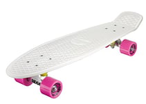 Ridge 27" Glow in the dark 69cm Mini Cruiser Skate Skateboard Planche a Roulettes Complet avec 12 Couleurs de Roues