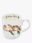 Wrendale Designs Winter Mice Bone China Mug, 310ml