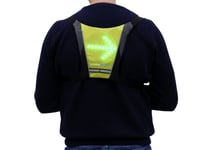 Skateflash Reflective Vest, Vest, Svart, Grønn, Nylon, En Størrelse, |Sykling, Grønn