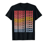 Beverly Hills City Groovy Retro T-Shirt