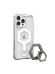 UAG Plyo MagSafe - Ice White/Titanium Stand - iPhone 16 Pro Max