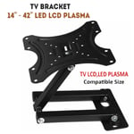 Full Motion TV Wall Mount Bracket Swivel Tilt 14 18 26 32 40 42 Inch LED LCD UK