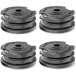 4 pièces de bobines de fil pour bobines de coupe-herbe Bosch, bobine de remplacement de fil en nylon pour coupe-bordures Bosch F016800351 art 24, 27,