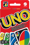 Mattel Games UNO, Classic Card Game for Kids and Adults for Family Game