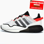 Adidas Originals ZX 2K Boost Pure Junior Retro Running Shoes Fitness Gym Trainer