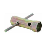 Cyclingcolors - Clé à bougie diamètre 16mm + 18mm longueur 70mm tondeuse tracteur voiture moto scooter mobylette