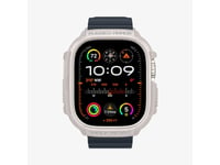 Spigen Rugged Armor, Ask, Smartwatch, Beige, Apple, Watch Ultra (49Mm) Watch Ultra 2 (49Mm), Termoplastisk Polyuretan (Tpu)