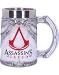 Stort Assassin's Creed Hvitt Luksuriøst Krus / Seidel 14 cm