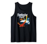 Marvel Comics Fantastic Four Fantasticar Retro Tank Top