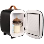 Mini Frigo 4 L - VEVOR - Mini Réfrigérateur Portable USB Cosmétique - Double Mode Chaud et Froid - Noir