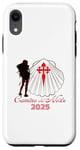 Coque pour iPhone XR Camino Del Norte 2025 Saint-Jacques-de-Compostelle