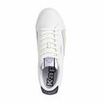 Kappa Homme Astrid Chaussures de Sport, Blanc/Bleu Marine, Taille Unique