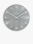 Thomas Kent Wharf Wall Clock, 38cm, Limestone