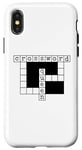 iPhone X/XS Crossword Queen Mind Puzzles Challenge Game Case