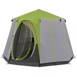 Coleman Outdoor Polyester Cortes Octagon 8 Man Camping Green Man Tent