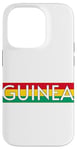 iPhone 14 Pro GUINEA FLAG SPORTS SOCCER FOOTBALL ATHLETIC TEAM JERSEY Case