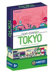 HCM Kinzel- métropolitaine Next Station Successeur nominé | Jeu Flip & Write-Nouvelles Lignes de métro pour Le Tourisme de Tokyo | Compétence et stratégie | Allemand | 55214, Multicolore