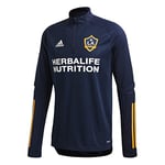 adidas LA Galaxy Saison 2020/21 Sweat-Shirt d'entraînement Unisexe Maruni/Doruni, XXL