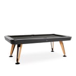 RS Barcelona - Diagonal Outdoor Pool Table, Black, Cloth - Carbon - Spel