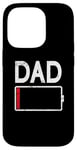 iPhone 14 Pro Tired Dad Weak Phone Battery Empty Daddy Papa Father's Day Case