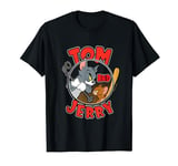 Tom and Jerry Baseball Bat and Pipe T-Shirt